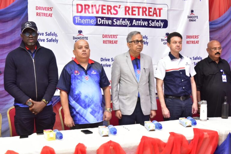 Dangote Cement reiterate drivers’ commitment to safer road, train over 500
