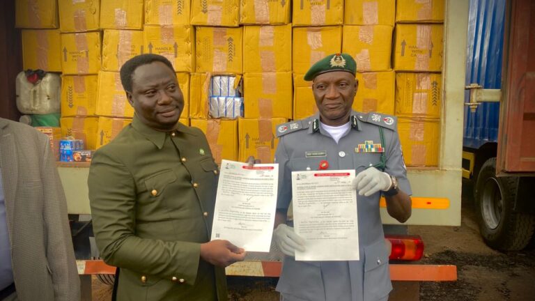 Customs FOU A hands over N3.7 billion seized expired pharma products to NAFDAC in Lagos